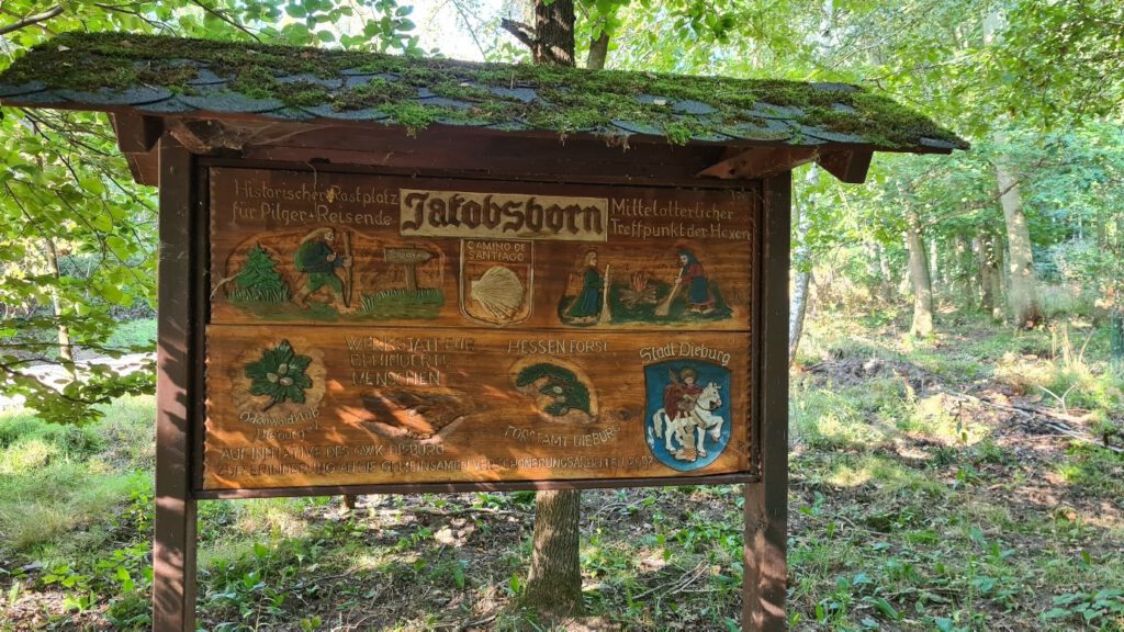 Infotafel am Jakobsborn